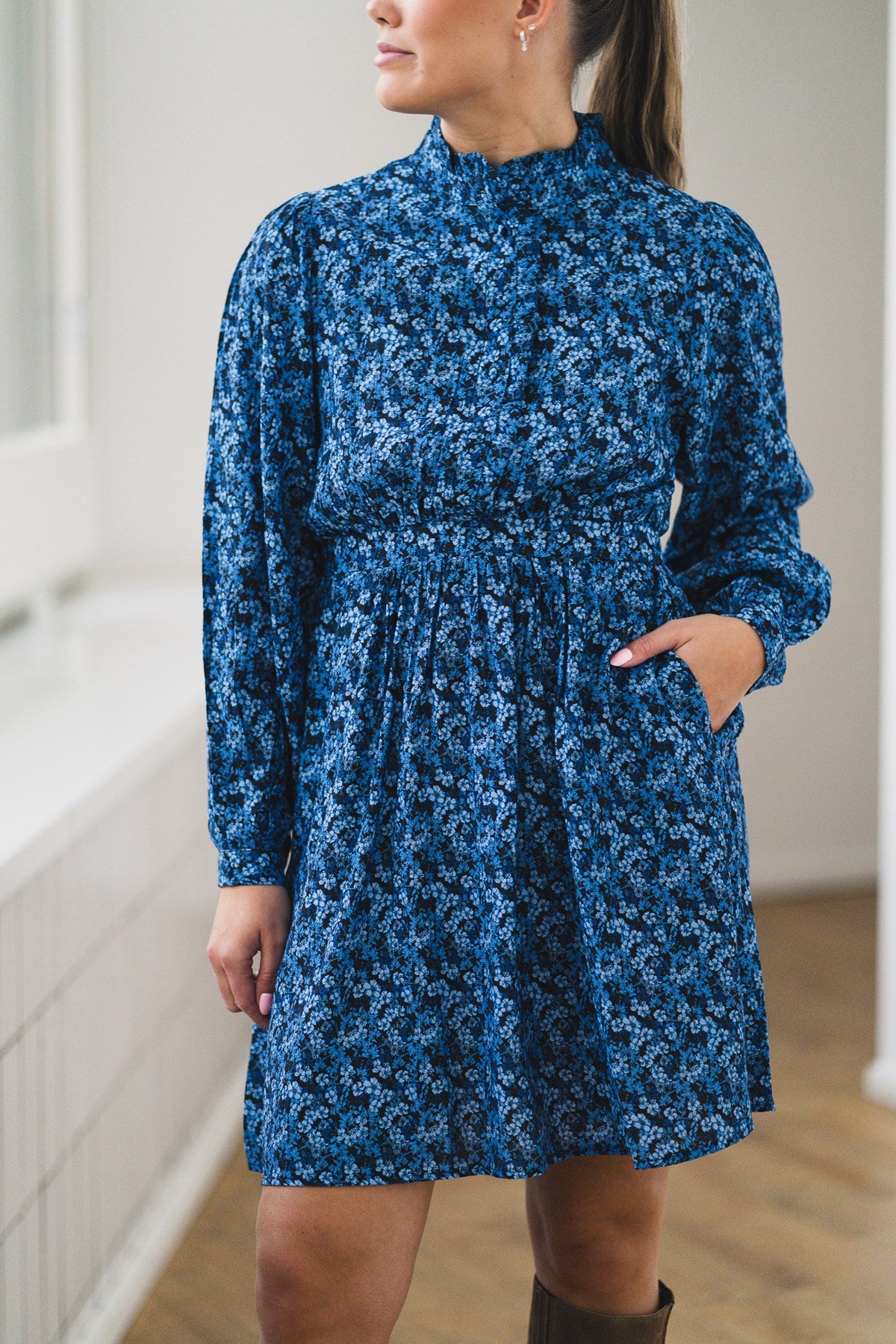 Rausastrid Dress Aop