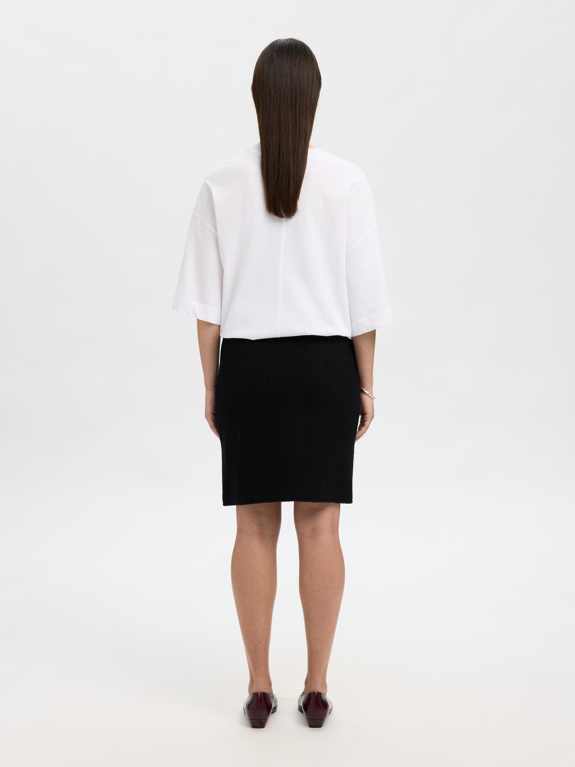 Slfdarla Hw Knit Skirt