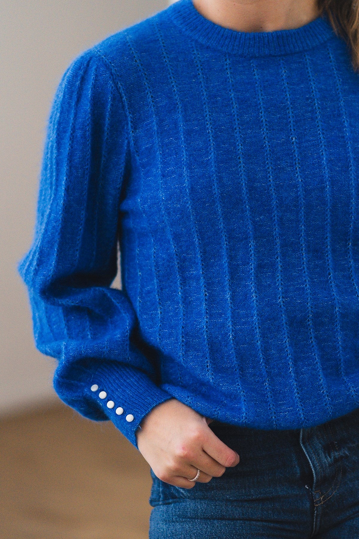 Rausamalie Puff Pullover