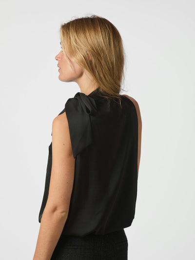 Veda Drapy Satin Top