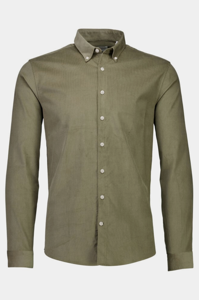 Fine corduroy shirt l/s