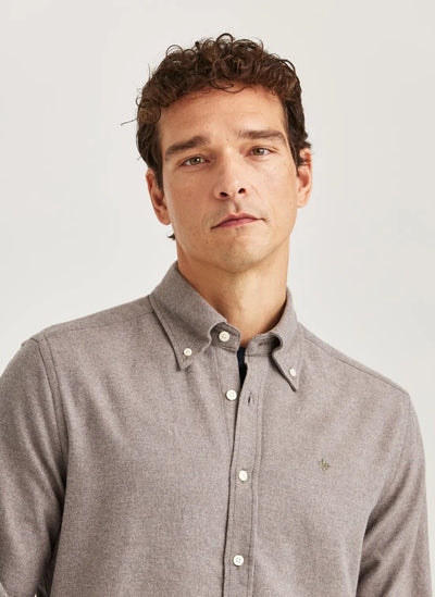 Twill Flannel Shirt