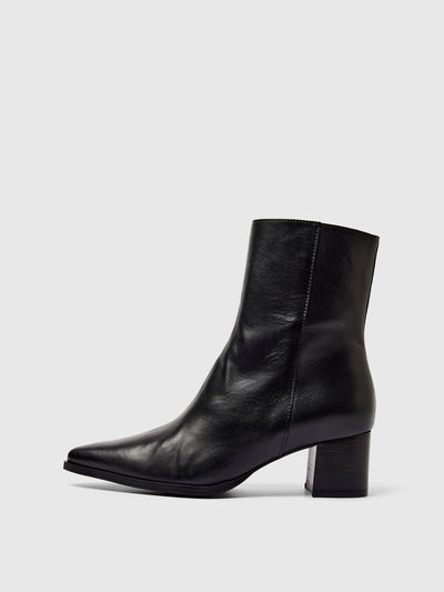 Slfstine Leather Boot