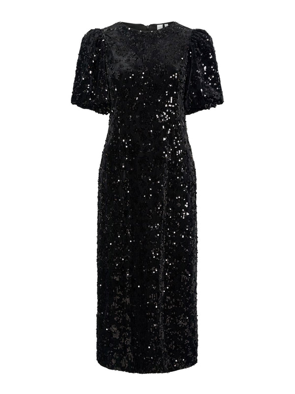 Yassofie 2/4 Sequin Midi Dress S.