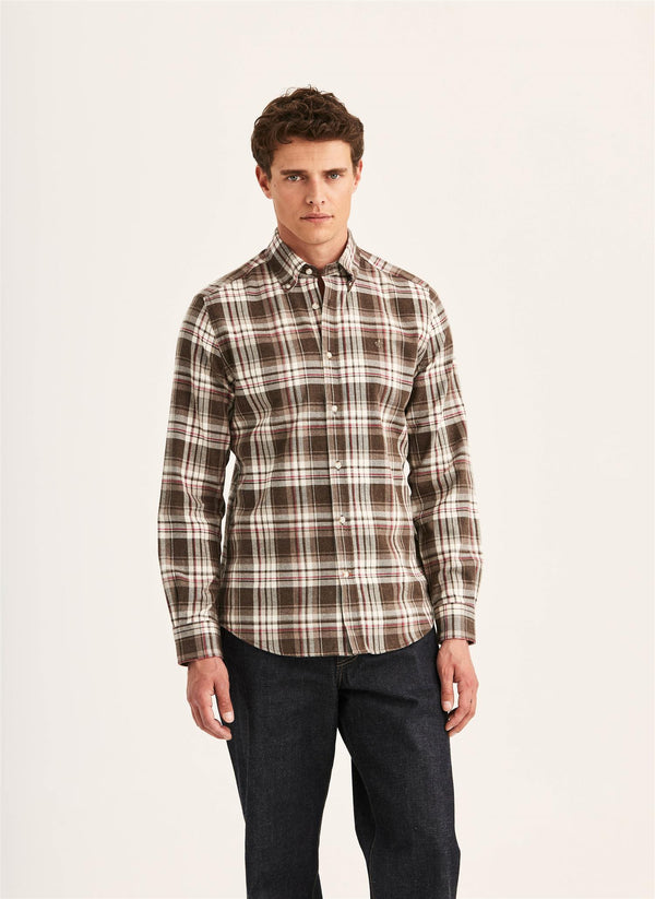 Happy Flannel Check Shirt