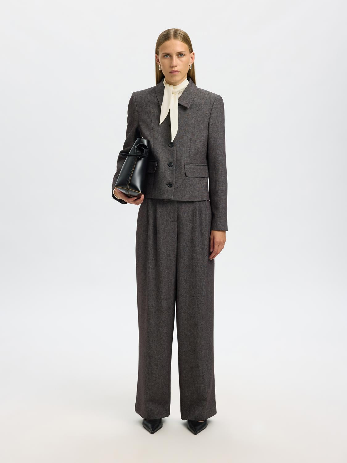 Slflina Lano Ls High Neck Top