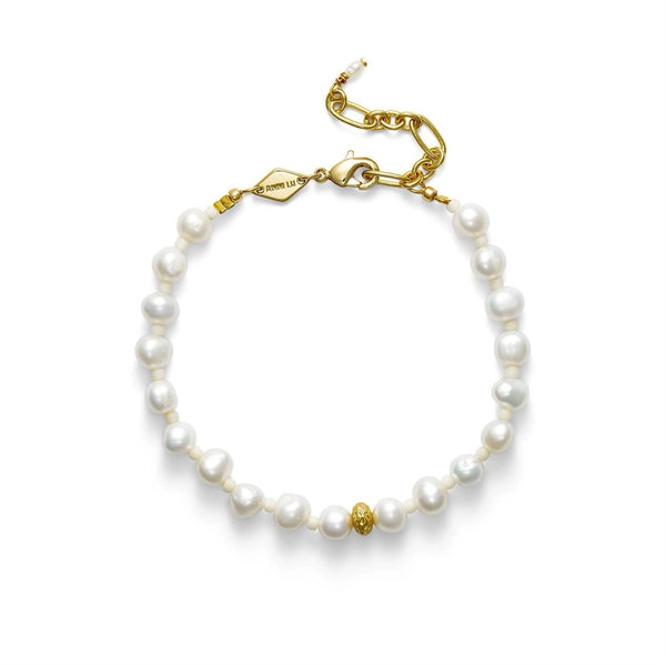 Stellar pearly bracelet