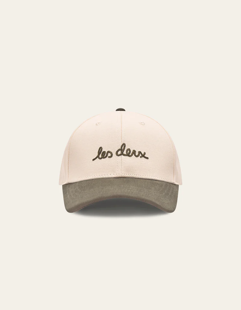 Brad Contrast Suede Baseball Cap
