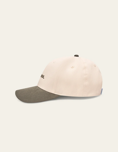 Brad Contrast Suede Baseball Cap