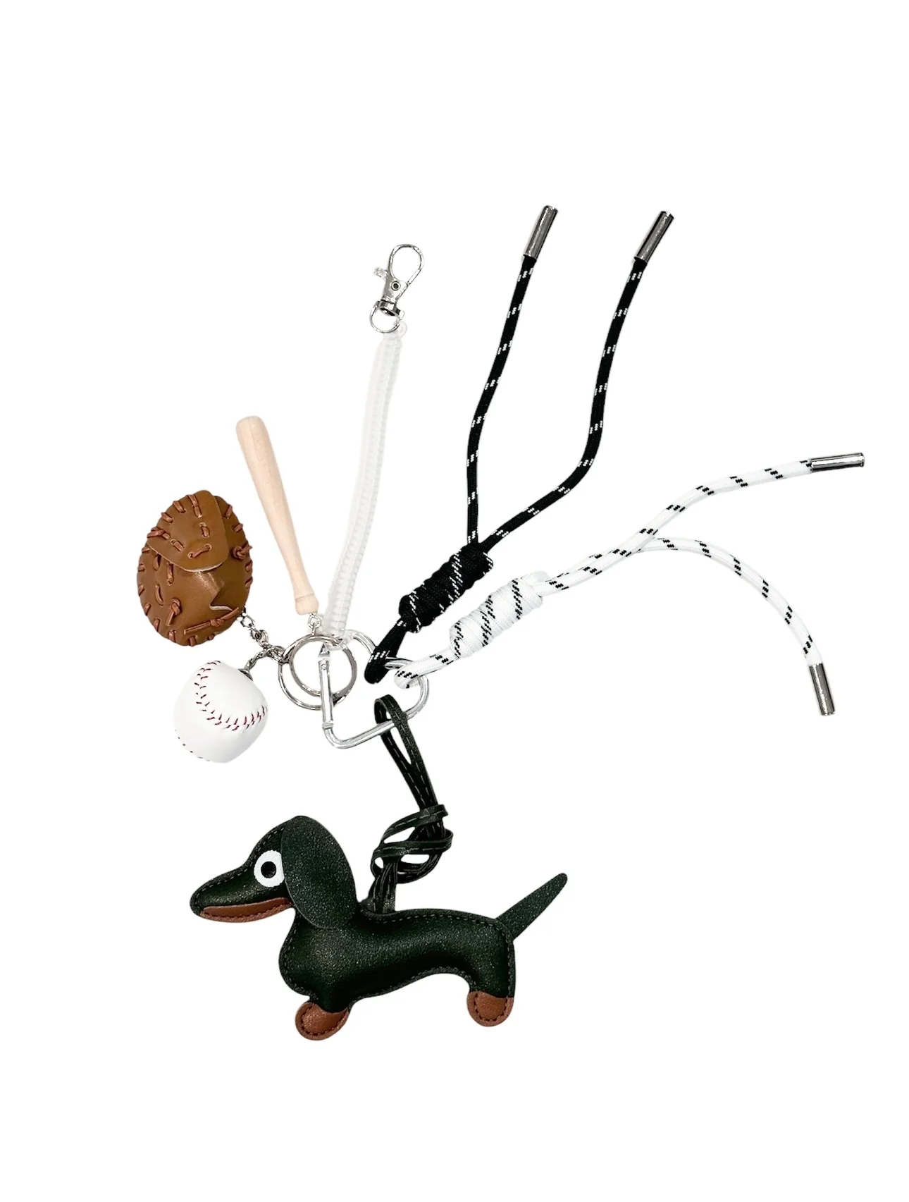 Dachs W/Baseball Bag Charm