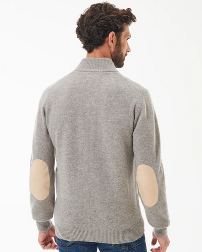 Essent Patch Zip Through Knitted Jumper