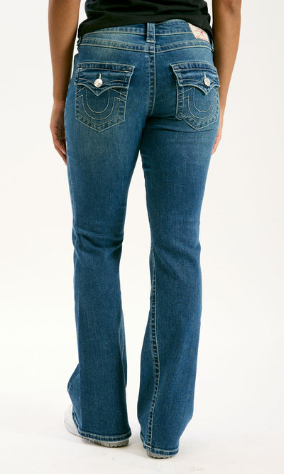 Joey low rise flare flap
