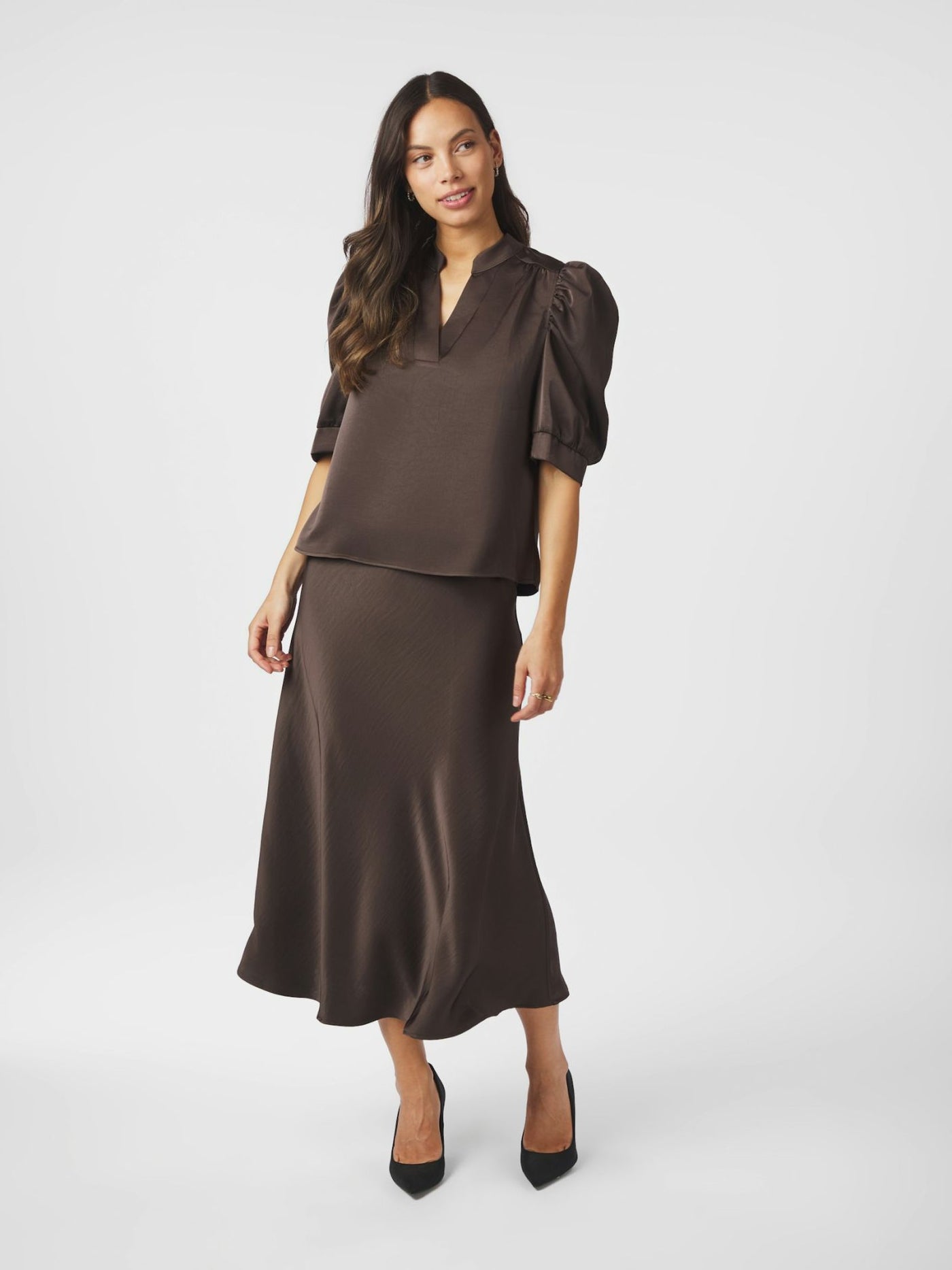 Roella Heavy Sateen Blouse