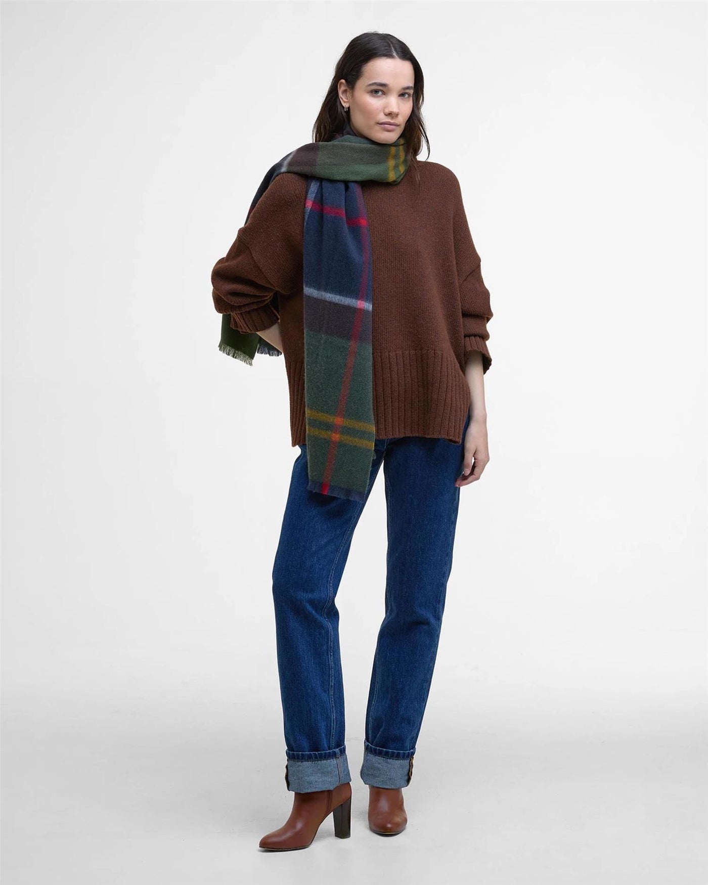 Barbour Rosefield Tartan Scarf