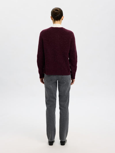 Slflulu LS Knit Short Cardigan