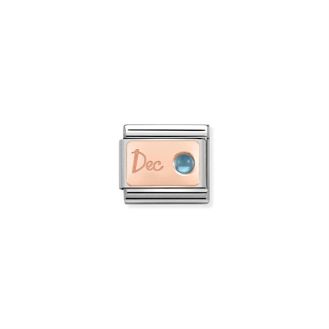 Birthstone Desember rose gold