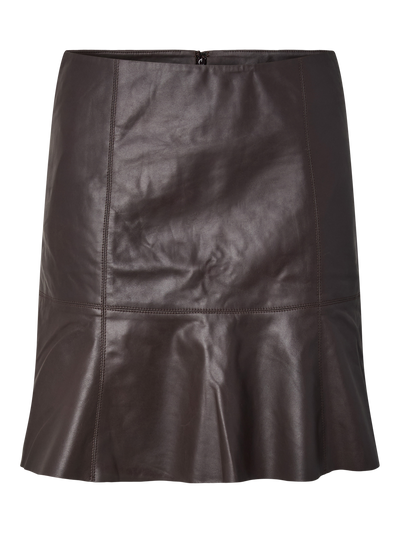 Yascolly Mw Naplon Leather Skirt