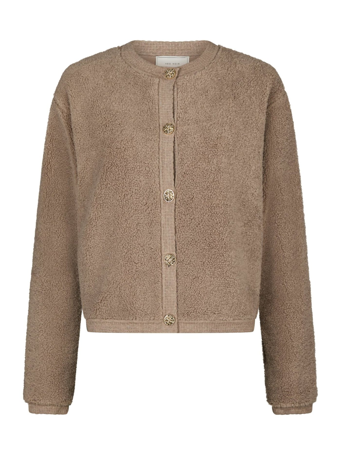 Limo fluffy knit cardigan