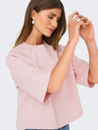 Onldasie 2/4 O-Neck Raglan Ub Cs Swt
