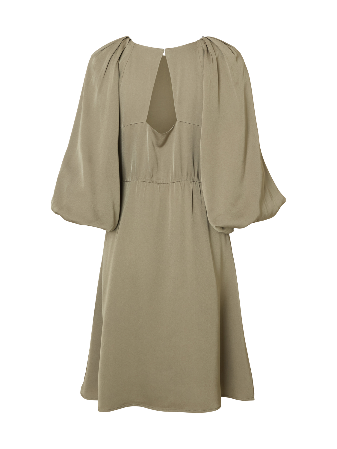 Slflaurina 3/4 short open back dress