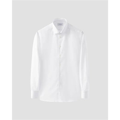 White Signature Twill Shirt - Slim fit