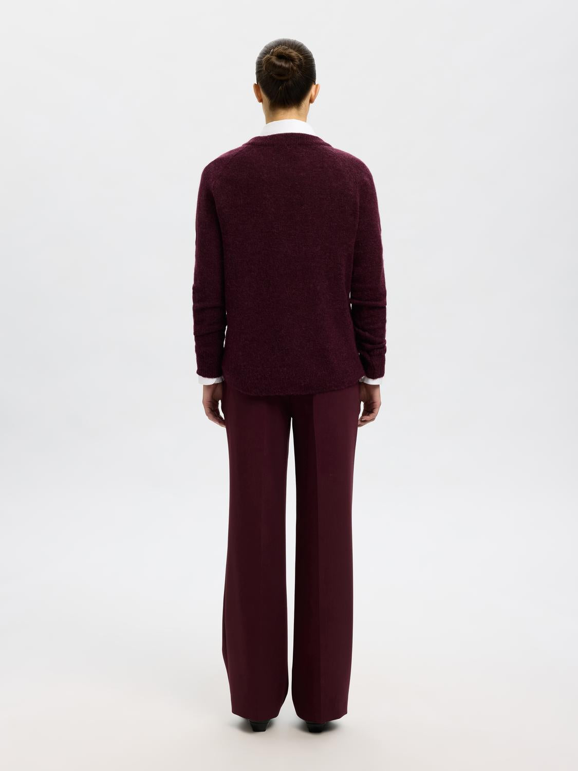 Slflulu Ls Knit O-Neck