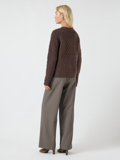 Yasbubble Ls Knit Cardigan  S.