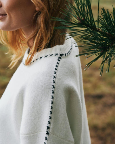Roeme knit stitch blouse