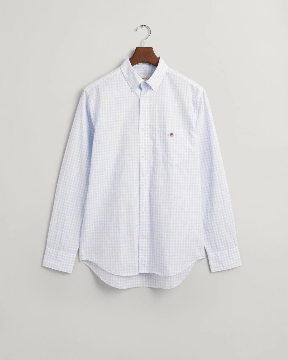 Reg classic poplin gingham s