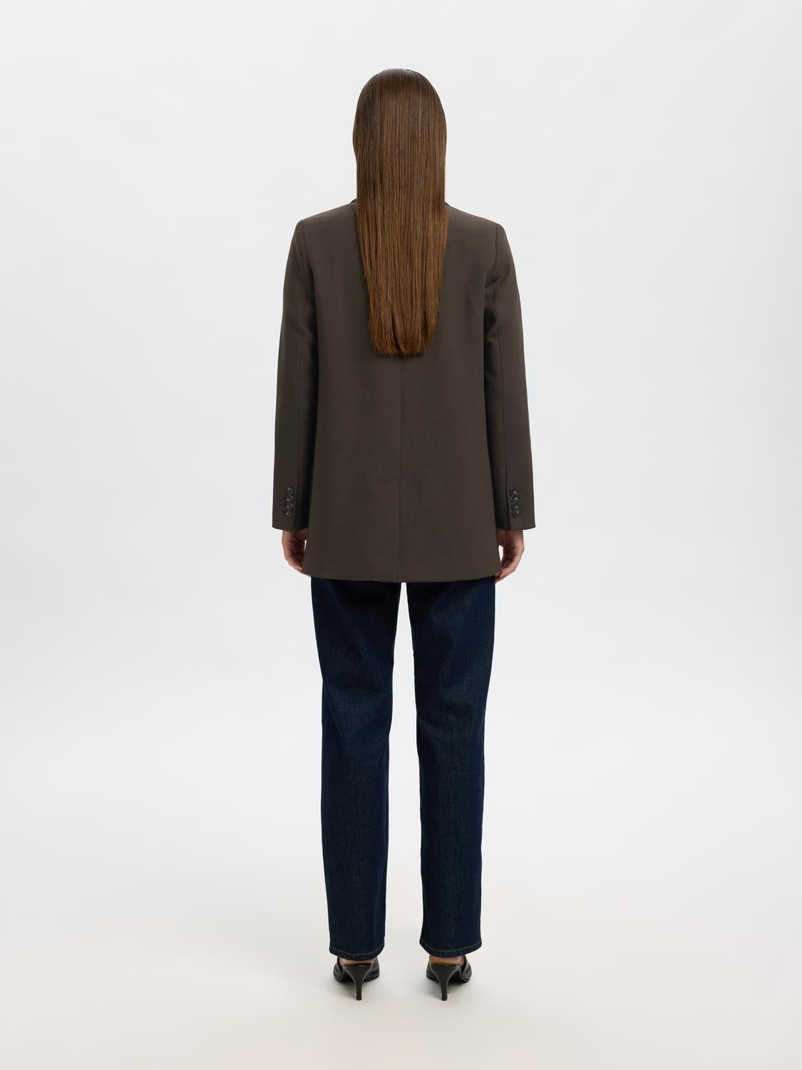 Slfrita Ls Relaxed Blazer Mel