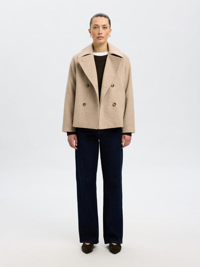 Slfalma Wool Blend Jacket