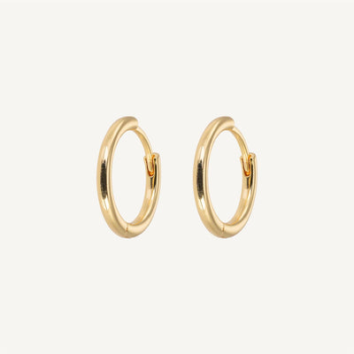 MEDIUM GOLD HOOPS