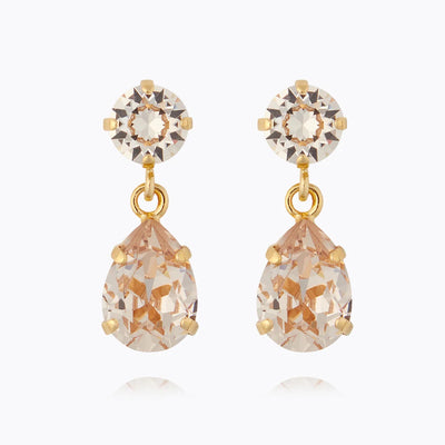 Mini Drop Earrings Gold