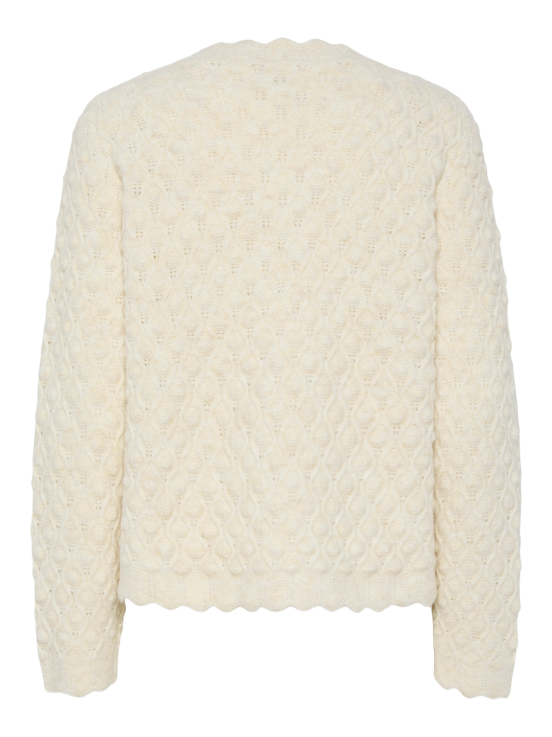 Yasbubble Ls Knit Cardigan  S.