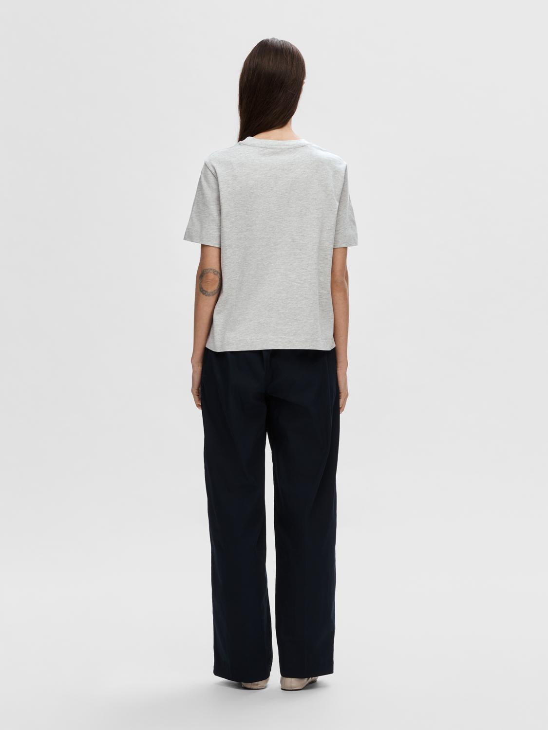 SLFESSENTIAL SS BOXY TEE