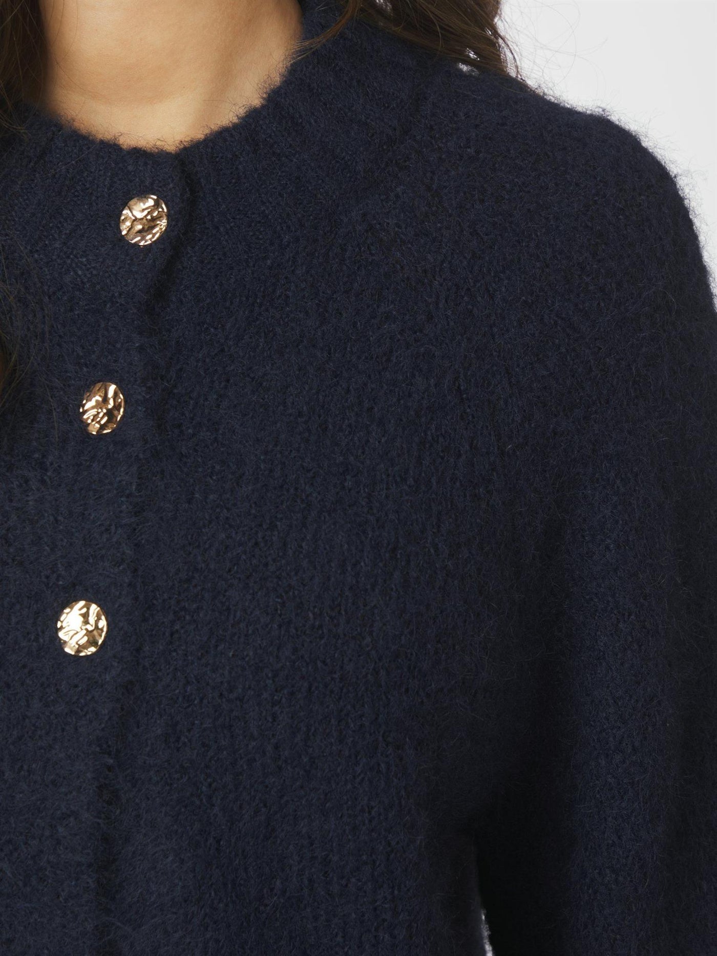 Benuta fluffy knit cardigan