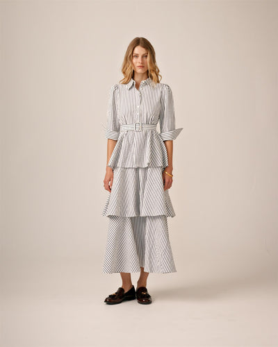 Seersucker Shirt Dress