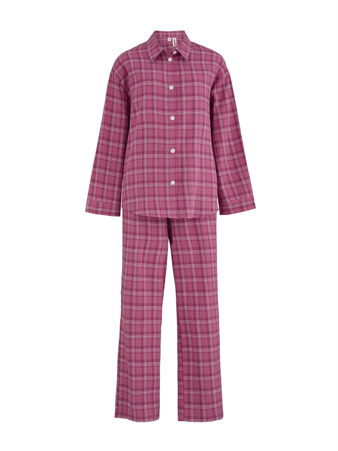 Flannel pyjamas set