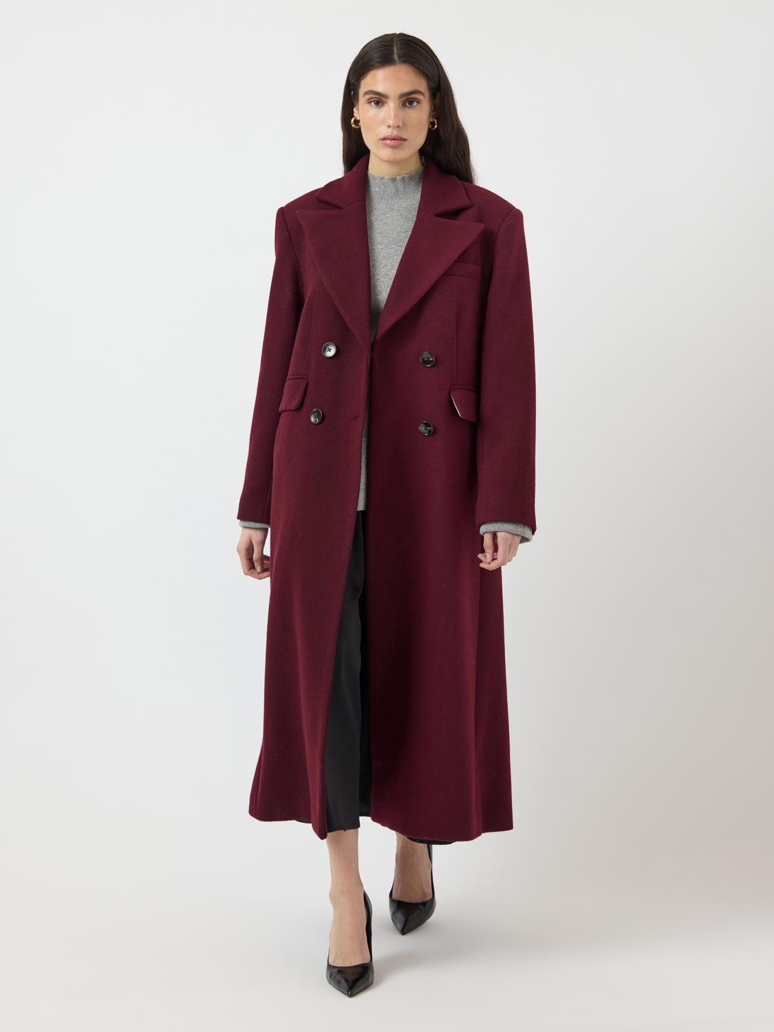 Yasroyla Ls Wool Blend Long Coat