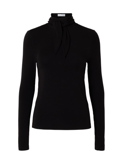 Slflina Lano Ls High Neck Top
