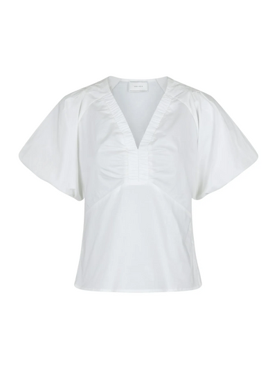 Irina poplin blouse
