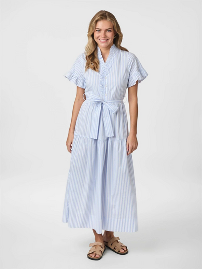 Nessie Stripe Dress Fall cols