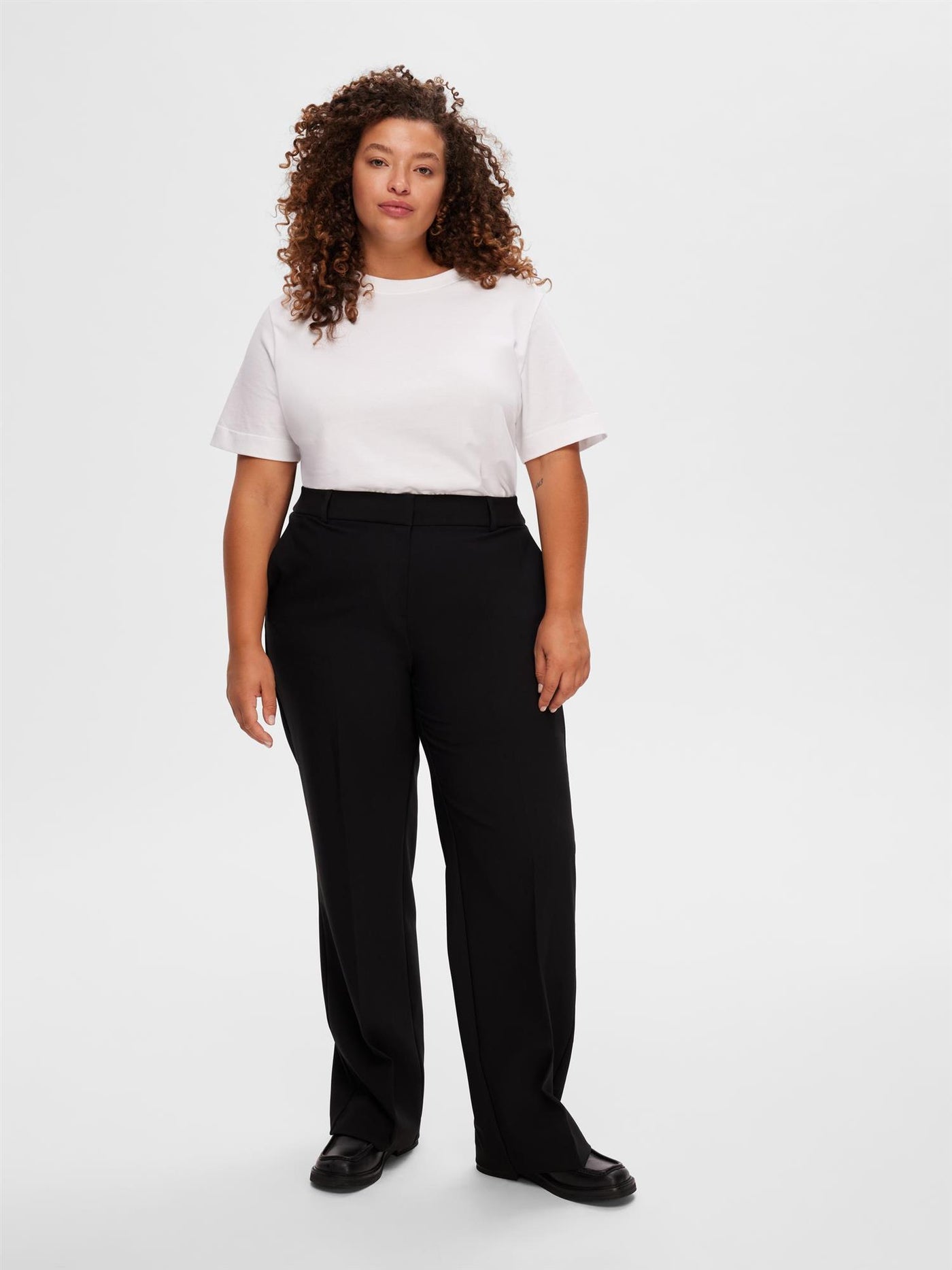 Slfrita MW wide pant