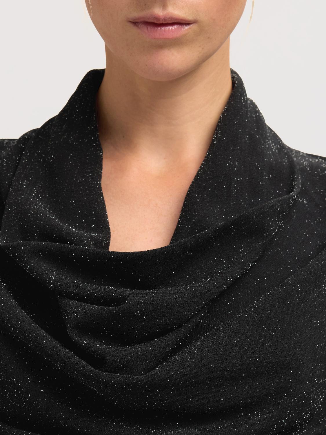 Slfsandra Ls Cowl Neck Top