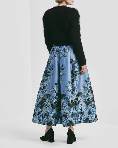 Taffeta Maxi Skirt