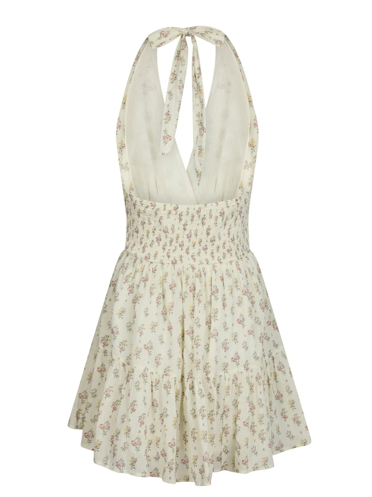 Magda fine print dress