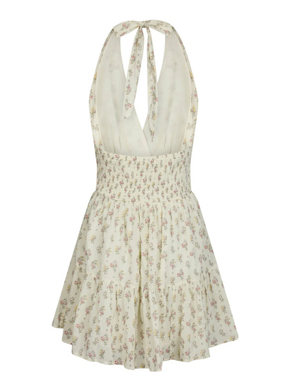 Magda fine print dress