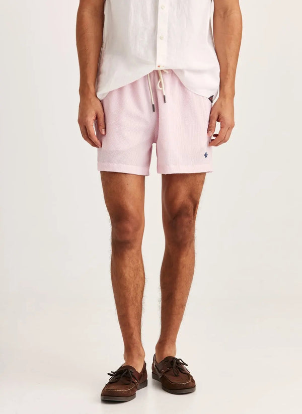 Seersucker Bathing Trunks