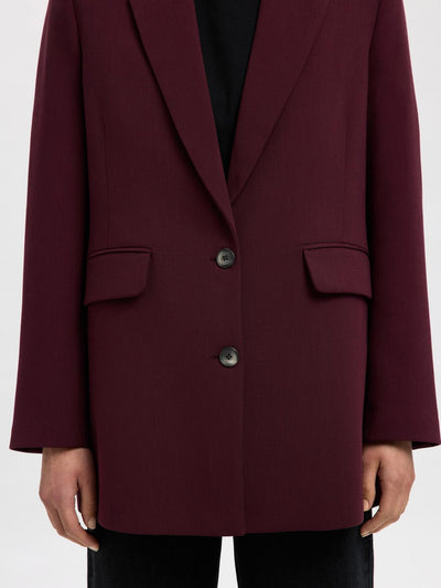 Slfrita Ls Relaxed Blazer Mel