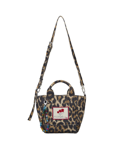 Leopa canvas gabby bag